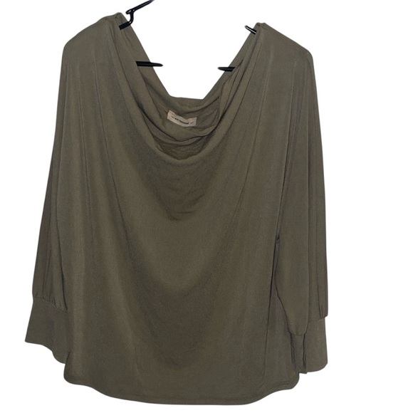 🌹NWT:EE:SOME SAGE BLOUSE - Picture 1 of 8